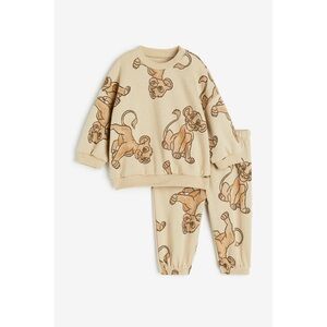 H&M Disney The Lion King Unisex Toddler Jogger Sweatshirt Set Size 2T